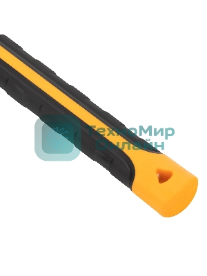 Кирка Denzel 1500 г, узкая, фиберглассовая обрезиненная рукоятка 900 мм