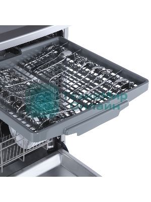 Посудомоечная машина Бирюса DWF-614/6 M, серый, 59.8 см, 14 компл., 49 дБ, класс A++
