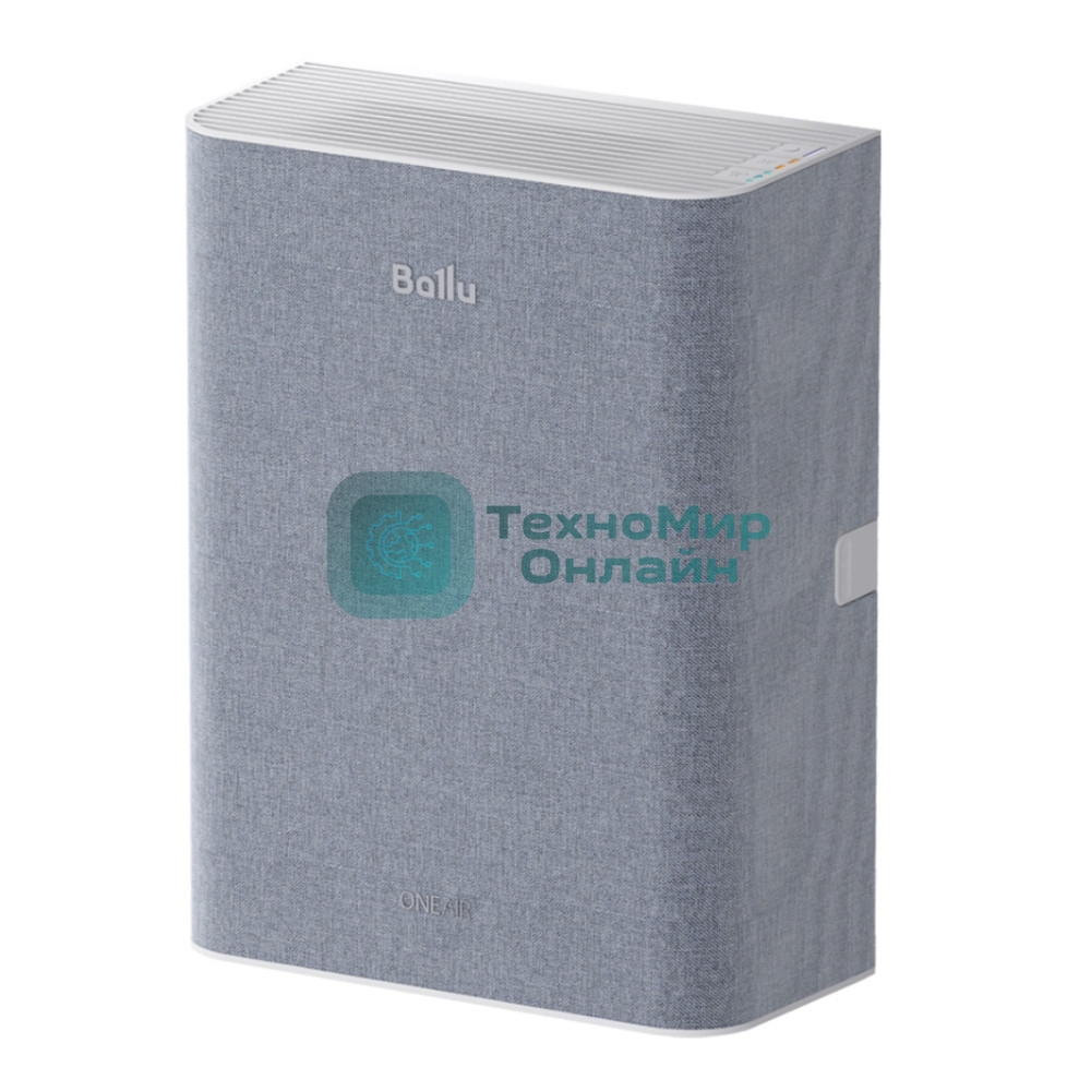 Очиститель воздуха Ballu ONEAIR ASP-100H серый, 40 м², HEPA-фильтр