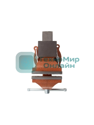 Тиски слесарные Sparta 100мм поворотные с наковальней