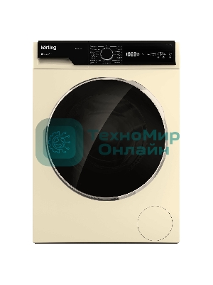 Стиральная машина Korting KWM 42LS1267 B бежевый, загрузка фронтальная 6 кг, 1200 об/мин, класс: А+++