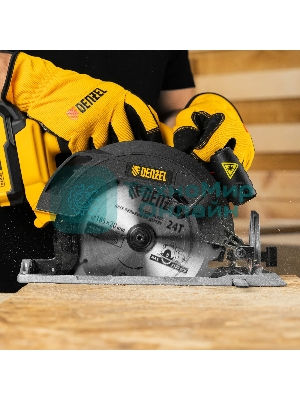 Пила циркулярная аккумуляторная бесщет. Denzel CCSH-BL-20-185, 185 мм, Li-Ion, 20 В