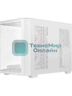 Компьютерный корпус Ocypus Iota C50 WH Curve ARGB Digital (Iota-C50-WHD300CD-GL)