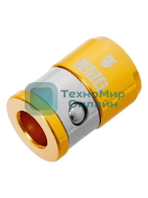 Магнитная насадка для бит Denzel 11737, для шестигранных бит, 2 шт