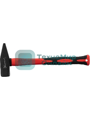 Молоток слесарный Matrix ''optimal'' 1000 г, фибергласовая обрезиненная рукоятка, квадратный боек