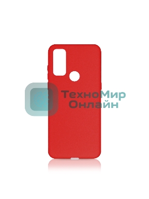 Чехол (клип-кейс) DF tcCase-02, для TCL 20 SE, красный tccase-02 (red)