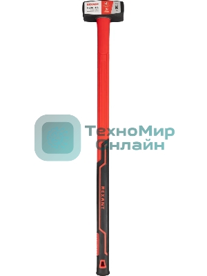 Кувалда Rexant 12-8133 с фибергласовой обрезиненной рукояткой, 3000 г