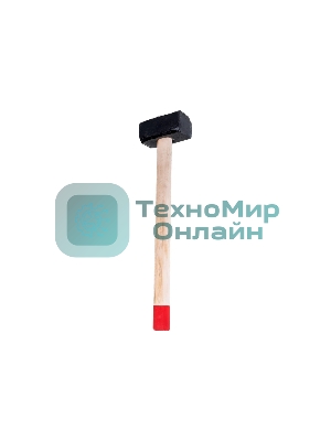 Кувалда Сибртех 6000 г, кованая головка, деревянная рукоятка 650 мм