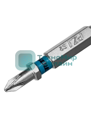 Бита Gross PZ1х50 мм, сталь S2, шестигр., 10 шт.