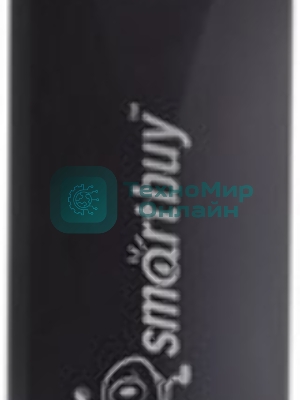 Флешка USB Smartbuy Crown black (SB32GbCRW-K), 32Gb, USB 2.0, R/W 15/5, черный/красный