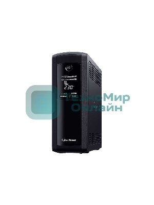 Источник бесперебойного питания CyberPower VP1200EILCD/1200 ВА/720 Вт/USB/RS-232/RJ-11/RJ-45/8xIEC 320 C13 (компьютерный)