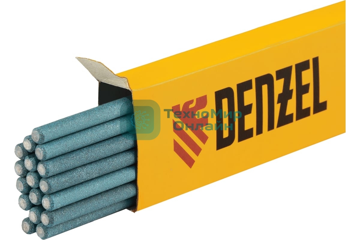 Электроды Denzel DER-3, диам. 4 мм, 1 кг, рутиловое покрытие