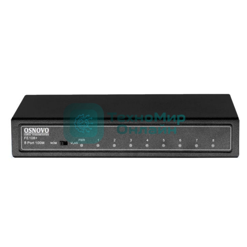 Коммутатор Osnovo SW-10800 неуправляемый