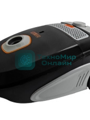 Пылесос Vitek VT-1891 черный, 400/2200 Вт, уборка сухая, пылесборник мешок, 4 л