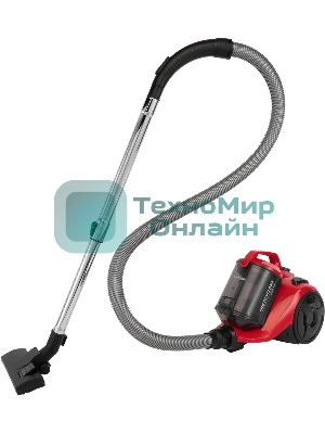 Пылесос Starwind SCV2550 красный, 400/2500 Вт, уборка сухая, пылесборник контейнер, 3 л