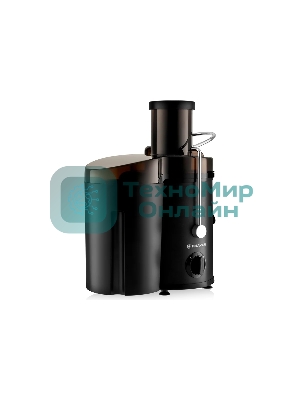 Соковыжималка BRAYER BR1702 центробежная, 500 Вт, 2 скор,рез.для сока 0,5л, рез для мякоти 1,6 л