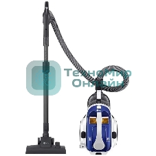 Пылесос LG VC73189NHTB синий, 380/1800 Вт, уборка сухая, пылесборник контейнер 1.2 л