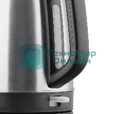 Чайник электрический BBK EK1765S черный/нержавеющая сталь, 1.7 л, 1850-2200 Вт