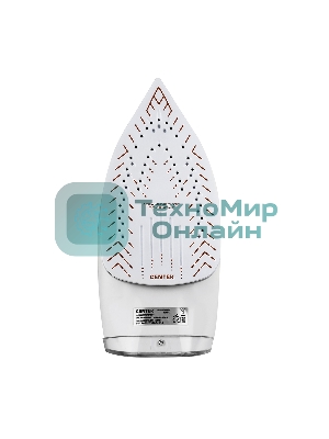 Утюг Centek CT-2334 белый/хром, 3200 Вт, 50 г/мин, 195 г/мин, 300 мл