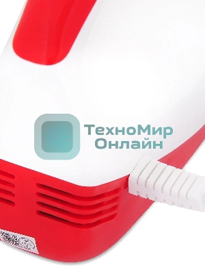 Миксер ручной Starwind SHM-251 250 Вт, белый/коралловый