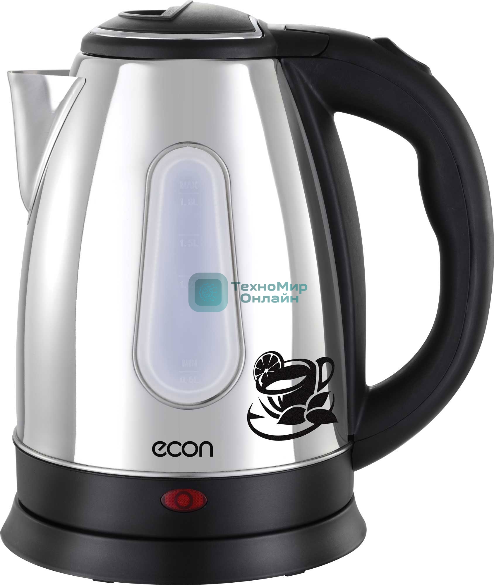 Чайник электрический ECON ECO-1874KE нержавейка