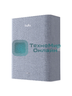 Очиститель воздуха Ballu ONEAIR ASP-100H серый, 40 м², HEPA-фильтр