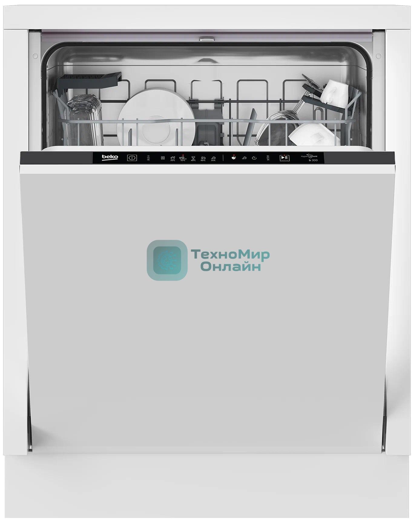 Встраиваемая посудомоечная машина Beko BDIN16420, белый, 59.8 см, 14 компл., 48 дБ, класс A