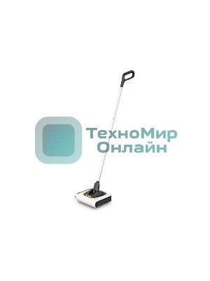 Пылесос-электровеник Karcher KB 5 белый, питание от аккумулятора, 20 Вт, уборка сухая, пылесборник 0.37 л, работа от АКБ max 30 мин