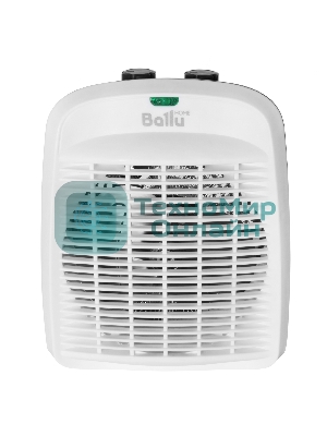 Тепловентилятор Ballu BFH/S-10 серый/белый, 2000 Вт, 25 м2, термостат