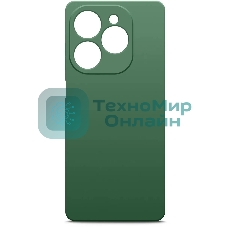 Чехол (клип-кейс) BoraSCO для Tecno Spark 20/20C/Go 2024/Pop 8 Microfiber Case зеленый опал