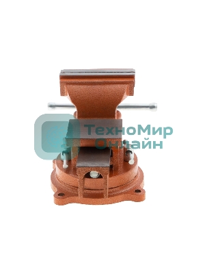 Тиски слесарные Sparta 100мм поворотные с наковальней