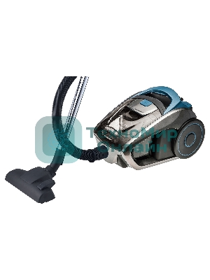 Пылесос SUPRA VCS-2400 серый/синий, 380/2400 Вт, уборка сухая, пылесборник контейнер 2 л