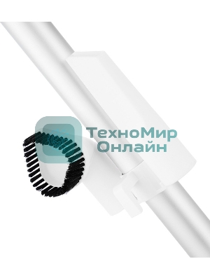 Пылесос вертикальный КТ-586-1 белый, питание от сети, 400 Вт, уборка сухая, пылесборник 1,2 л