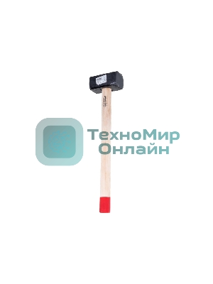 Кувалда Сибртех 6000 г, кованая головка, деревянная рукоятка 650 мм