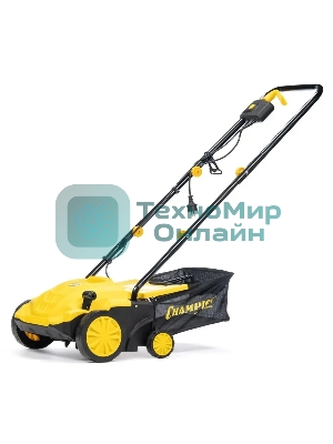 Скарификатор электрический Champion ESC1532 Мощность двигателя 1500 Вт, Напряжение сети 230,50 В, Гц, Вес c травосборником 9,3 кг, Ширина обработки 320 мм, Высота аэрации -4/0/+4/+12 мм, Высота скарификации -12/-8/-4/+4 мм, Тип/объем травосборника ткань/35 л, Регулировка высоты кошения/количество положений 4, Уровень мощности звука 96 дБ, Уровень звукового давления скарификатор/аэра 80/81 дБ, Уровень вибрации на рукоятке 3,245/3,335 (K=1,5 м/с) м/с2.