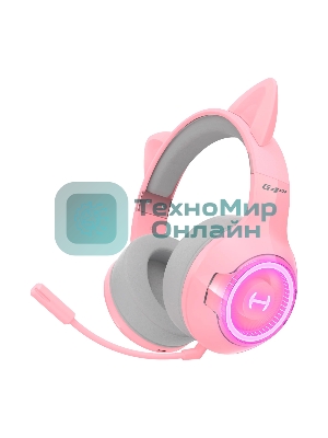 Гарнитура Edifier G4BT розовый, беспроводная, Bluetooth