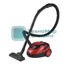 Пылесос Kelli KL-8014 красный/черный, 360/2000 Вт, уборка сухая, пылесборник мешок 1,5 л