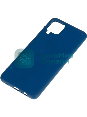Чехол (клип-кейс) DF sOriginal-20, для Samsung Galaxy A12/M12, синий df soriginal-20 (blue)