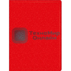 Папка с 20 прозрачными вкладками Silwerhof Eco A4, пластик, 0.5мм, красный