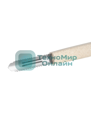 Овощечистка LARA LR07-35 с зазубренным, вертикальным лезвием, нерж. сталь, волокно рисового дерева