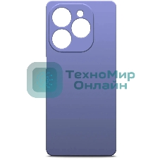 Чехол (клип-кейс) BoraSCO для Tecno Spark 20/20C/Go 2024/Pop 8 Microfiber Case лавандовый