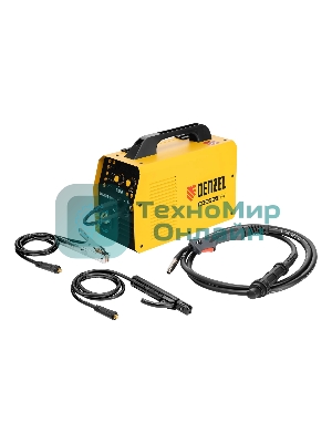 Аппарат инвертор. полуавтомат. cварки Denzel IMIG-200SP Pulse, 200 А, ПВ 60%, катушка 5 кг