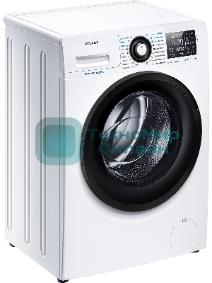 Стиральная машина Атлант СМА 70С1214-А-02 белый/черный, загрузка фронтальная 7кг, 1200 об/мин., класс: A+++