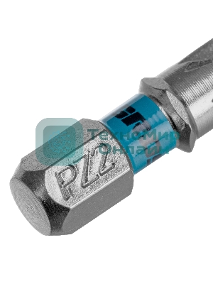 Бита Gross PZ2х25мм, сталь S2, шестигр., 10 шт.