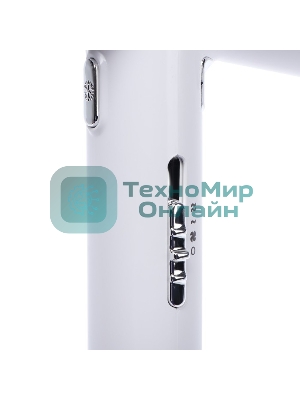 Фен SAKURA SA-4051W белый/серый, 1600 Вт, компактный