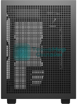 Корпус DeepCool CH260 Wood, Micro-Tower, чёрный