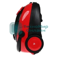 Пылесос Kelli KL-8014 красный/черный, 360/2000 Вт, уборка сухая, пылесборник мешок 1,5 л