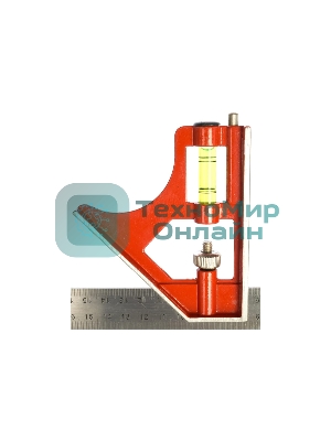 Угольник Sparta 300 мм, металлический, комбинированный