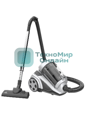 Пылесос Eurostek EVC-3009 белый, 420/2800 Вт, уборка сухая, пылесборник контейнер 3 л