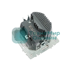 Розетка 1-местная IEK BRITE РЮш11-1-БрБ (BR-R14-16-U22-018-K01) с заземлением, с защитными шторками, 16А, с USB A+C 18 Вт, белый